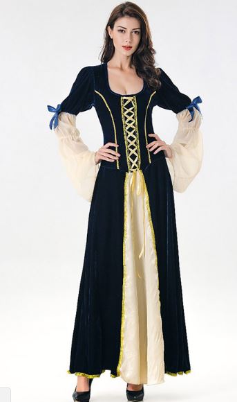 2001-24 Платье Историческое Аннет р. 46-48 напрокат и купить в Казани по низкой оптовой цене, доставка по всей России