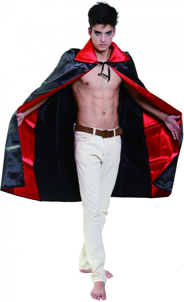 6613 Накидка Дракулы длинная напрокат и купить в Казани по низкой оптовой цене, доставка по всей России