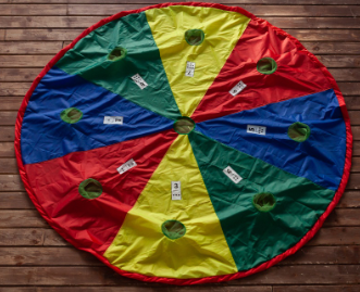 42723-12 Парашют игровой напрокат и купить в Казани по низкой оптовой цене, доставка по всей России