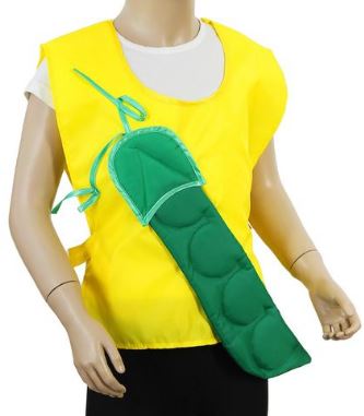 1810-8 Жилет Горох на 4-10 лет