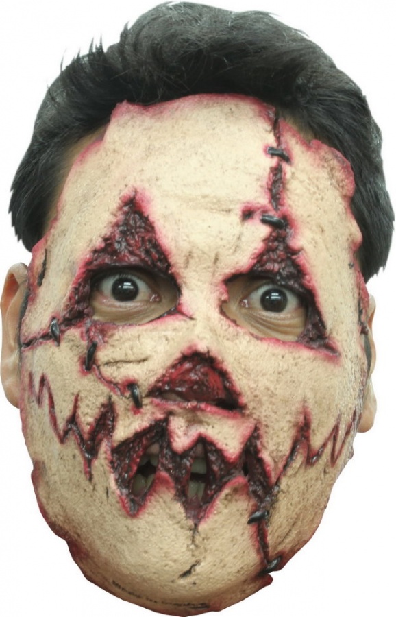 6002-10 Маска Маньяк-резаный рот напрокат и купить в Казани по низкой оптовой цене, доставка по всей России