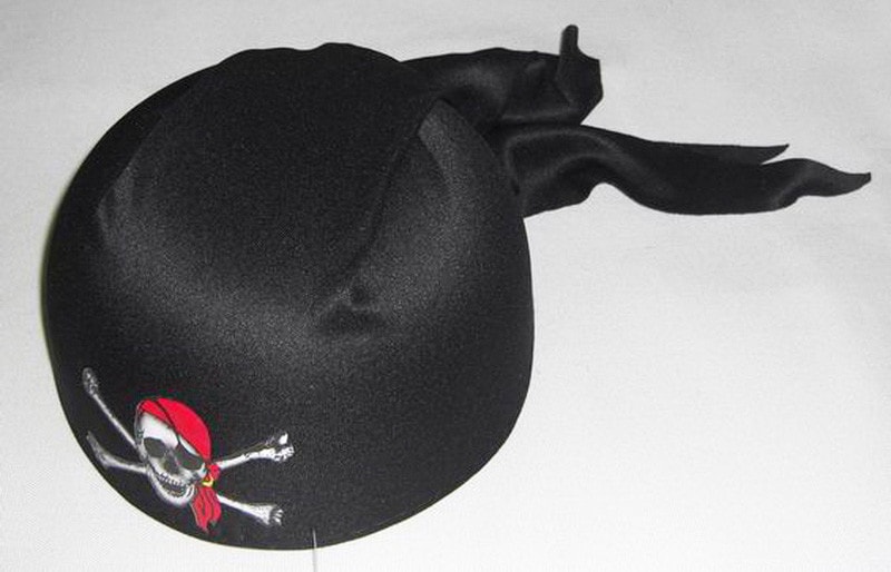 5037-1_ Головной убор Пират с черепом напрокат и купить в Казани по низкой оптовой цене, доставка по всей России