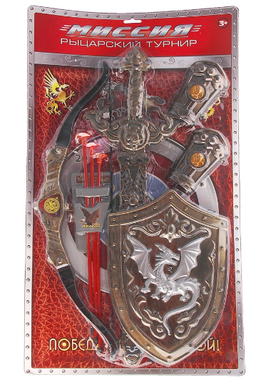 42596 Набор оружия Рыцарский турнир, 6 предм. напрокат и купить в Казани по низкой оптовой цене, доставка по всей России 42596 Набор оружия Рыцарский турнир, 6 предм. напрокат и купить в Казани по низкой оптовой цене, доставка по всей России