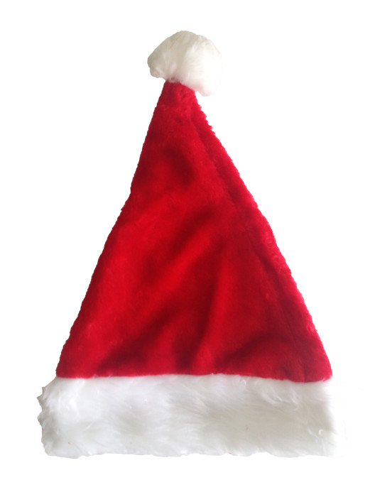 4892 Колпак Новогодний с меховым кантом напрокат и купить в Казани по низкой оптовой цене, доставка по всей России