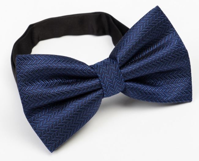 3431-47 Галстук бабочка, синяя напрокат и купить в Казани по низкой оптовой цене, доставка по всей России