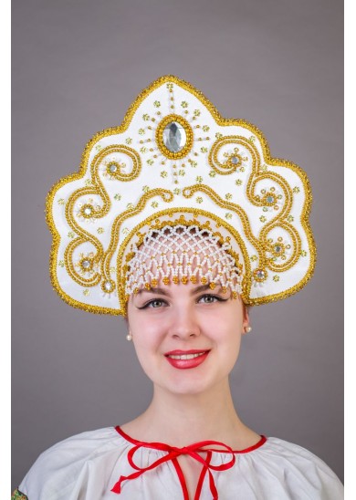 3070-741 Кокошник Елизавета высота 17см