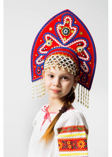 3070-7522 Кокошник Анна выс 16см напрокат и купить в Казани по низкой оптовой цене, доставка по всей России