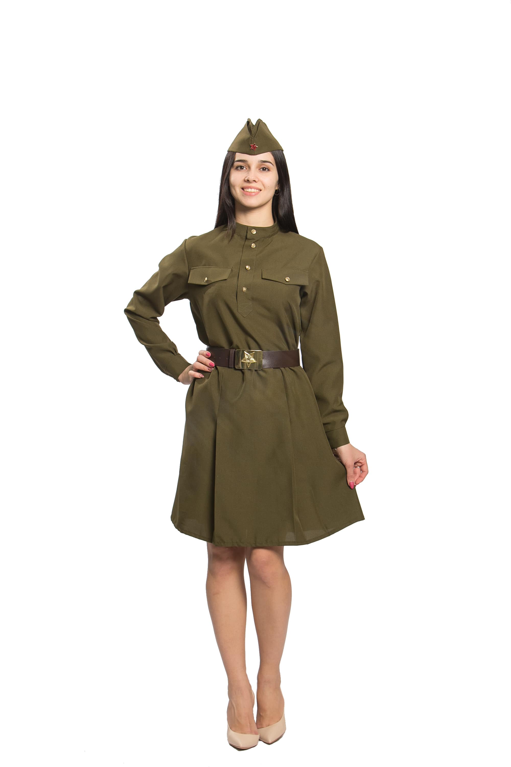 Платье военное женское