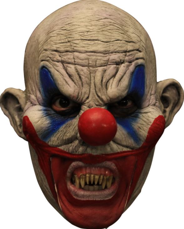6009-5 Маска Клоуна Клуни (в компл. с зубами) напрокат и купить в Казани по низкой оптовой цене, доставка по всей России