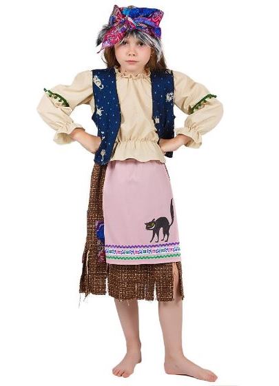 Костюм Баба Яги напрокат и купить в Казани по низкой оптовой цене, доставка по всей России