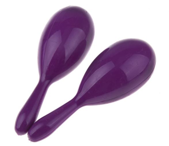 8836-14 Маракас фиолетовый напрокат и купить в Казани по низкой оптовой цене, доставка по всей России