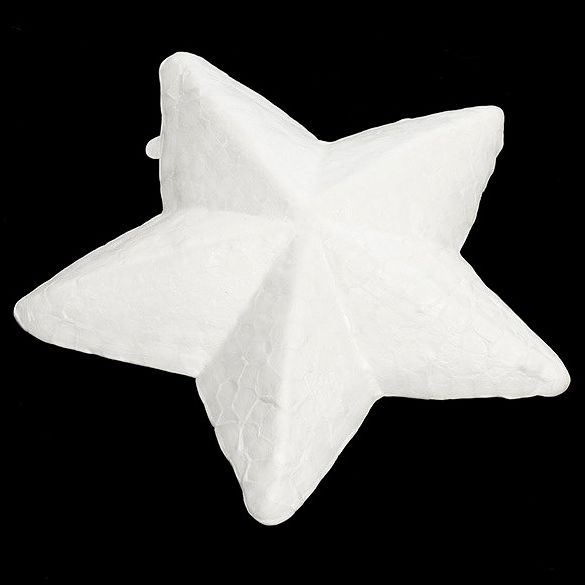 Звезда из пенопласта 15см напрокат и купить в Казани по низкой оптовой цене, доставка по всей России