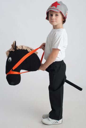 5326 Лошадь Красноармейца на палочке напрокат и купить в Казани по низкой оптовой цене, доставка по всей России