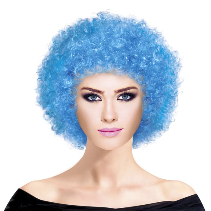 3260-4 Парик Кудрявый голубой напрокат и купить в Казани по низкой оптовой цене, доставка по всей России 3260-4 Парик Кудрявый голубой напрокат и купить в Казани по низкой оптовой цене, доставка по всей России