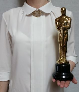 5106 Статуэтка Оскар керамический, 28см
