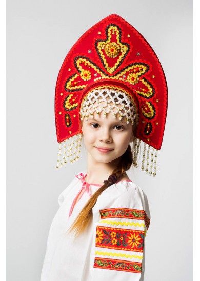 3070-7523 Кокошник Анна выс 16см