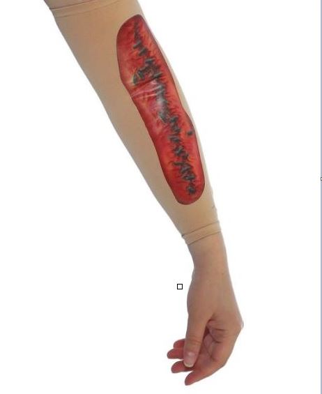 8787-32 Рана на руку Шрам(рукав) напрокат и купить в Казани по низкой оптовой цене, доставка по всей России 8787-32 Рана на руку Шрам(рукав) напрокат и купить в Казани по низкой оптовой цене, доставка по всей России