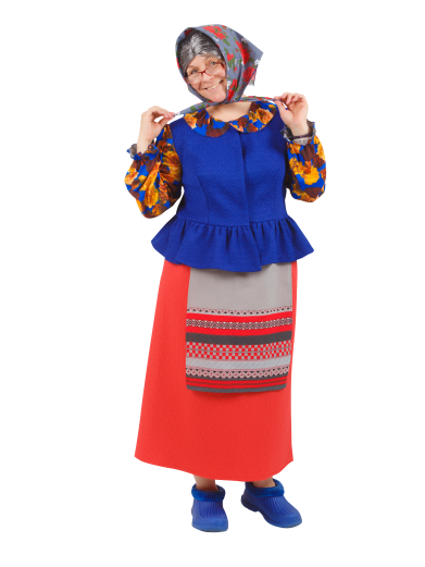 1480-6 Костюм Бабки напрокат и купить в Казани по низкой оптовой цене, доставка по всей России