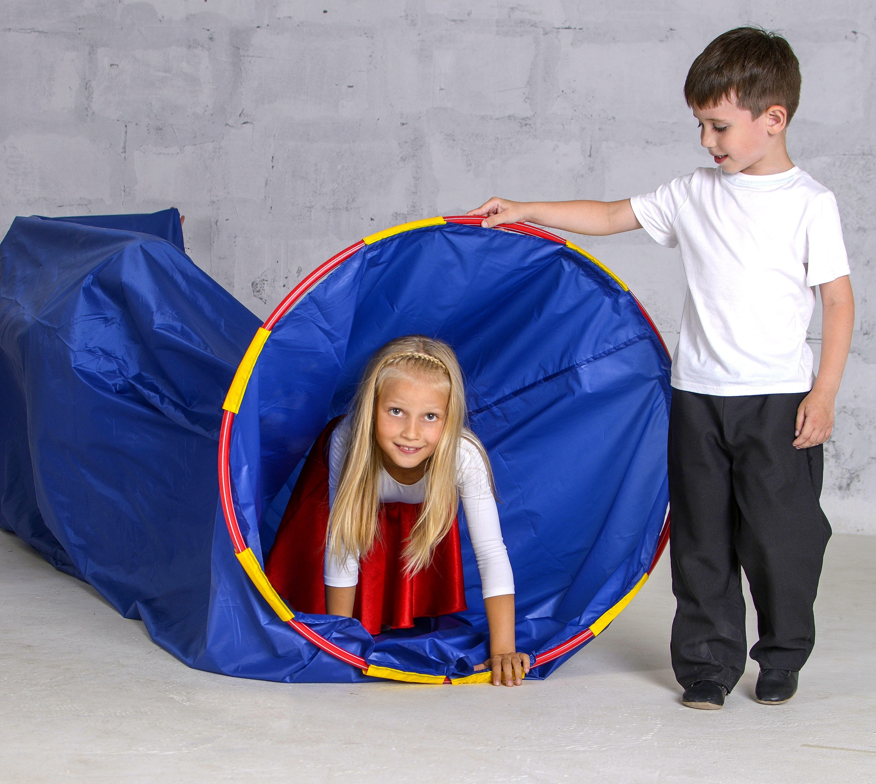 9901 Тоннель под обруч диаметр 90см, длина 3,5м напрокат и купить в Казани по низкой оптовой цене, доставка по всей России