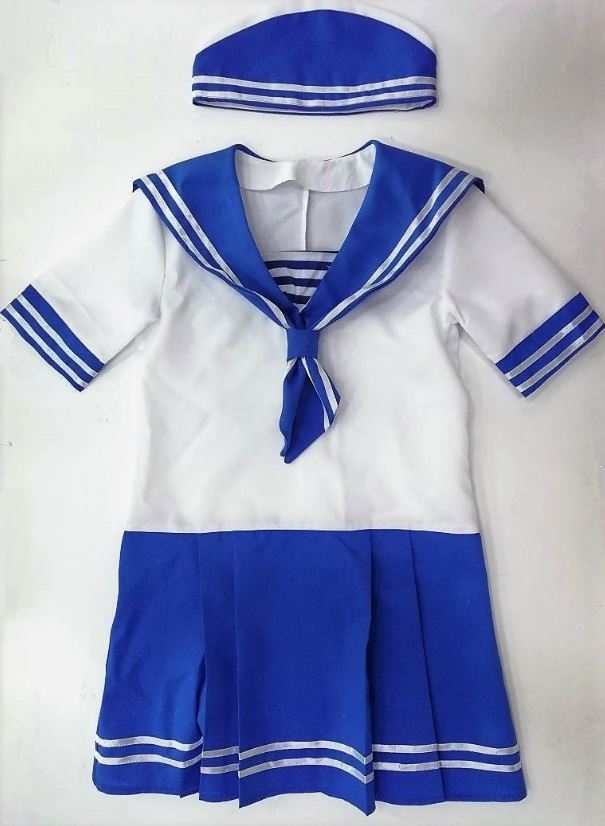 Платье морячка для девочки