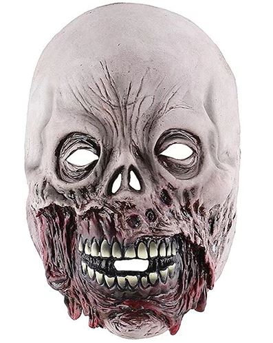 6001-59 Маска Череп, латекс, сзади на резинке напрокат и купить в Казани по низкой оптовой цене, доставка по всей России