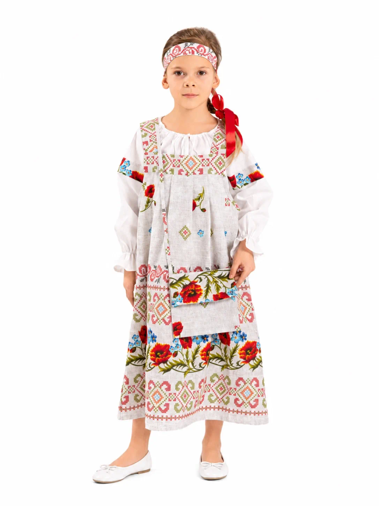 1100-20 Сарафан Юленька маки напрокат и купить в Казани по низкой оптовой цене, доставка по всей России 1100-20 Сарафан Юленька маки напрокат и купить в Казани по низкой оптовой цене, доставка по всей России