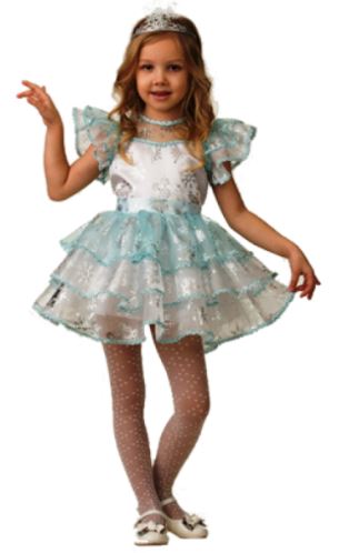 4446-5 Костюм Снежинка, детский напрокат и купить в Казани по низкой оптовой цене, доставка по всей России