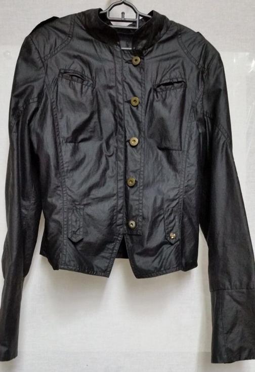 7739-2 Куртка черная как в 90е