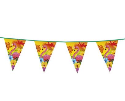 8818-2 Гирлянда Фламинго 6м, 20х30 напрокат и купить в Казани по низкой оптовой цене, доставка по всей России