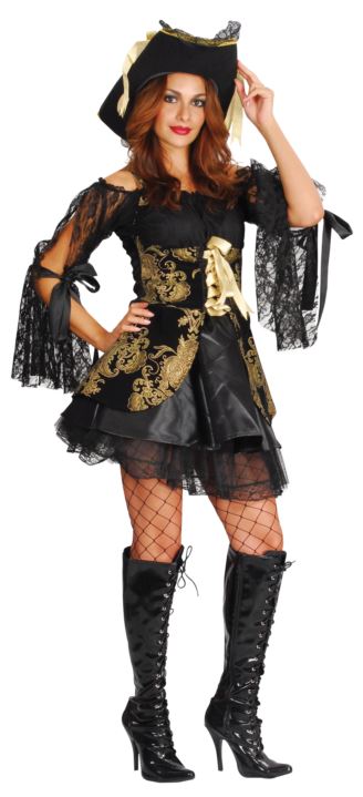 5005-19 Костюм Пиратки 46-48р напрокат и купить в Казани по низкой оптовой цене, доставка по всей России