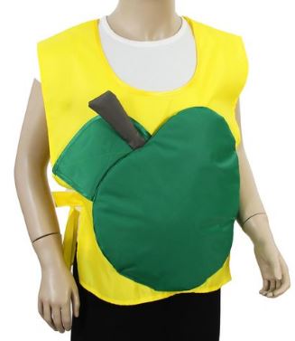 1860-8 Жилет Зеленое Яблоко на 4-10 лет