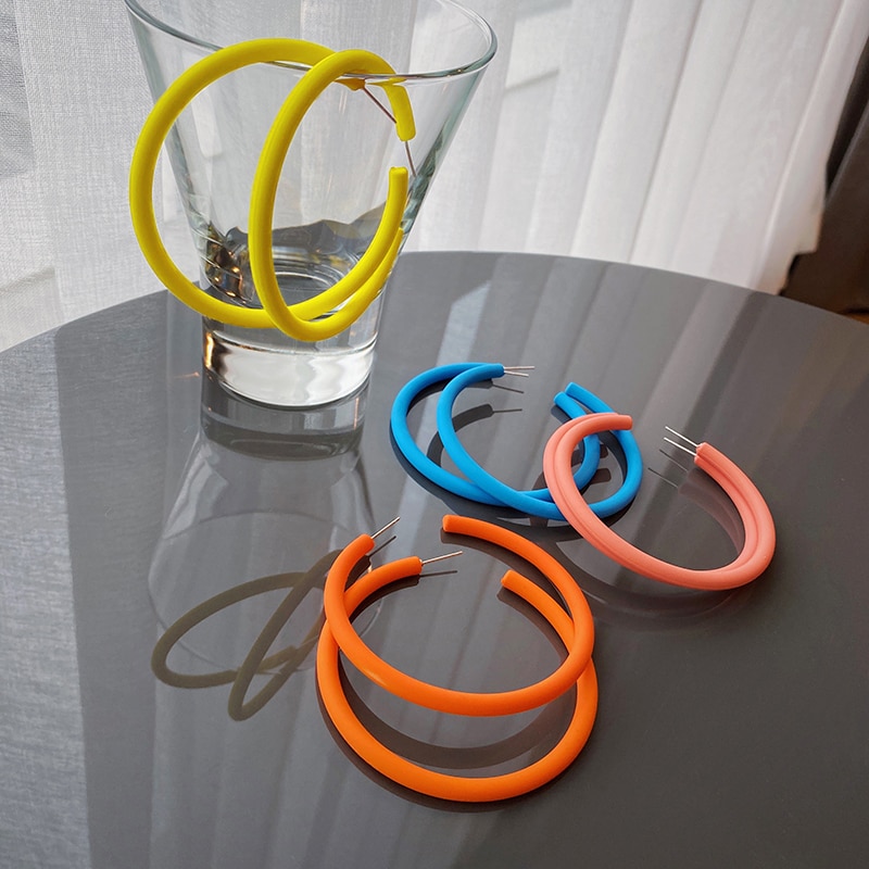 7755-3 Серьги-кольца