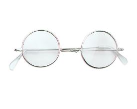 4554-13 Очки круглые прозрачные напрокат и купить в Казани по низкой оптовой цене, доставка по всей России