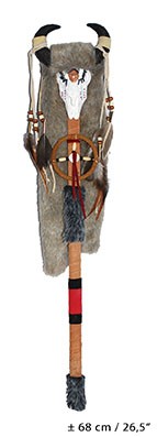 42318-4 Палка шамана Люкс,66см напрокат и купить в Казани по низкой оптовой цене, доставка по всей России