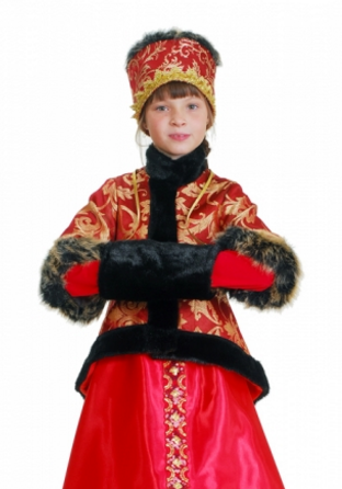 1100-91 Костюм боярыни для девочки R