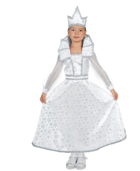 4445-23 Костюм Снежная Королева р 98-110 напрокат и купить в Казани по низкой оптовой цене, доставка по всей России
