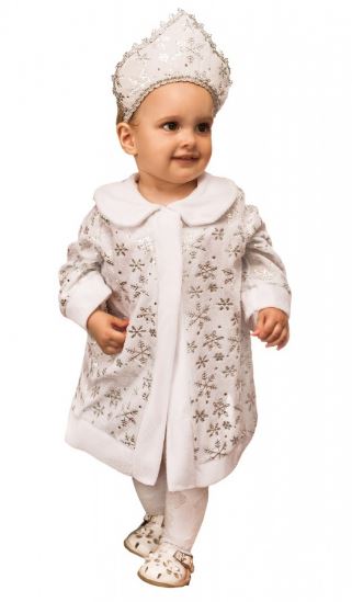 4443-91 Костюм Снегурочки для малышки р.26 напрокат и купить в Казани по низкой оптовой цене, доставка по всей России