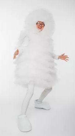 2311-21 Костюм ФЬЕКА белый напрокат и купить в Казани по низкой оптовой цене, доставка по всей России