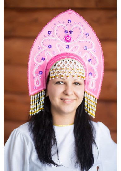 3070-7506 Кокошник Анна выс 16см напрокат и купить в Казани по низкой оптовой цене, доставка по всей России