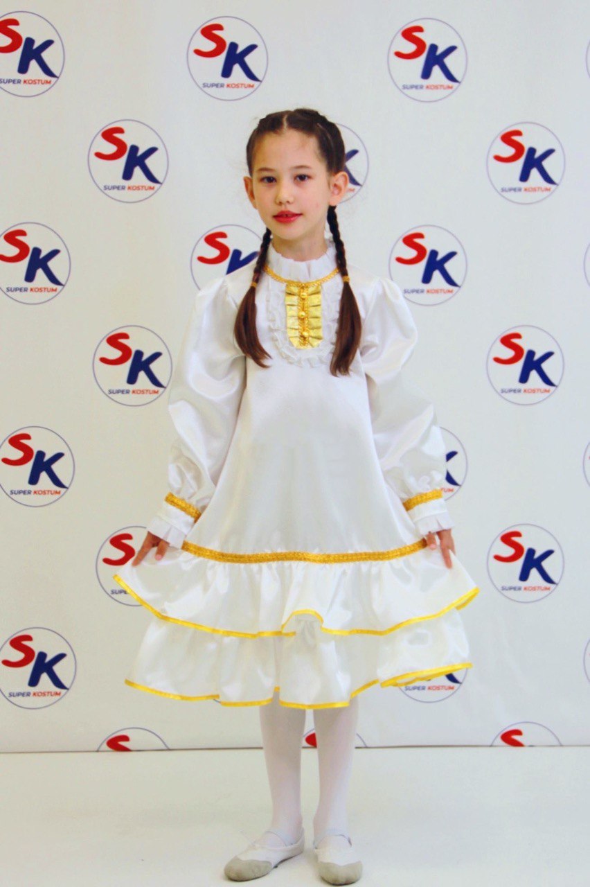 1110-41 Татарское национальное платье для девочки Люкс, R