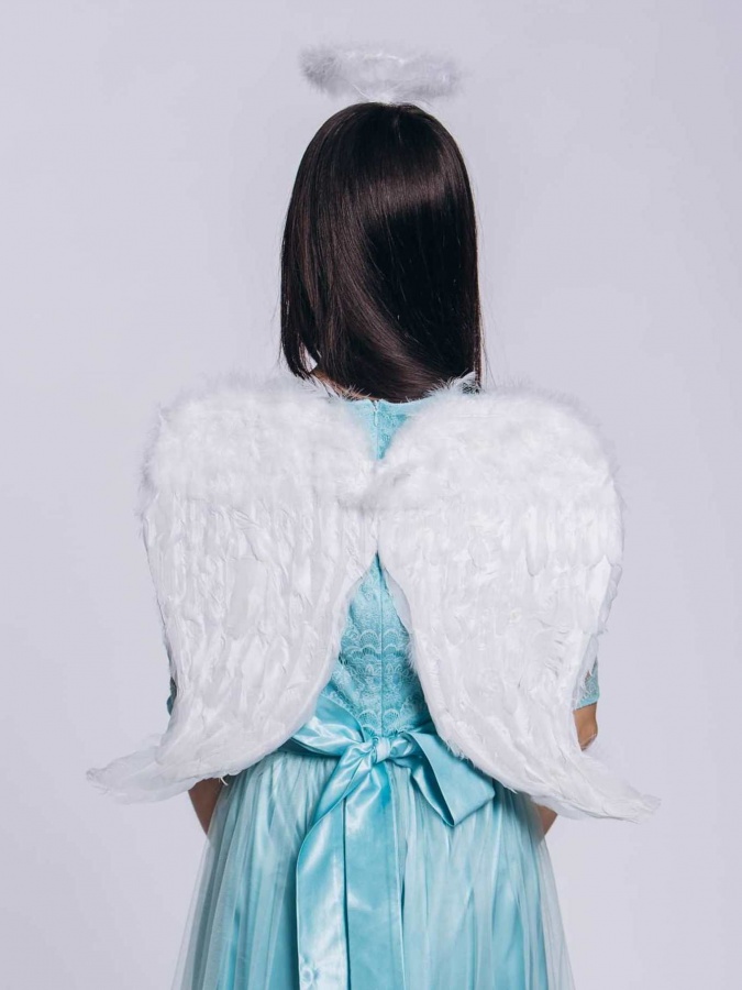 3401-34 Крылья белые 51х48см раскладные напрокат и купить в Казани по низкой оптовой цене, доставка по всей России 3401-34 Крылья белые 51х48см раскладные напрокат и купить в Казани по низкой оптовой цене, доставка по всей России