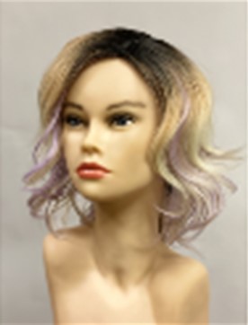 3230-62 Парик каре, сиреневое мелирование