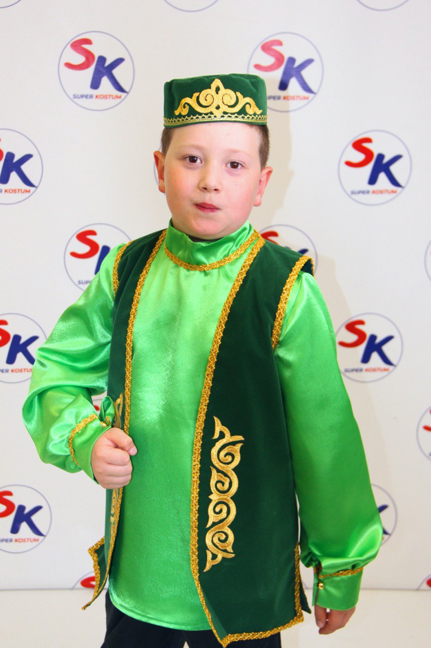 1111-02 Татарский национальный костюм для мальчика, R (без брюк)